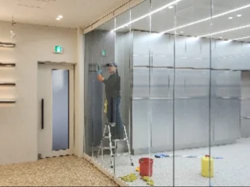 서울 압구정 연구실 준공청소 시공 후