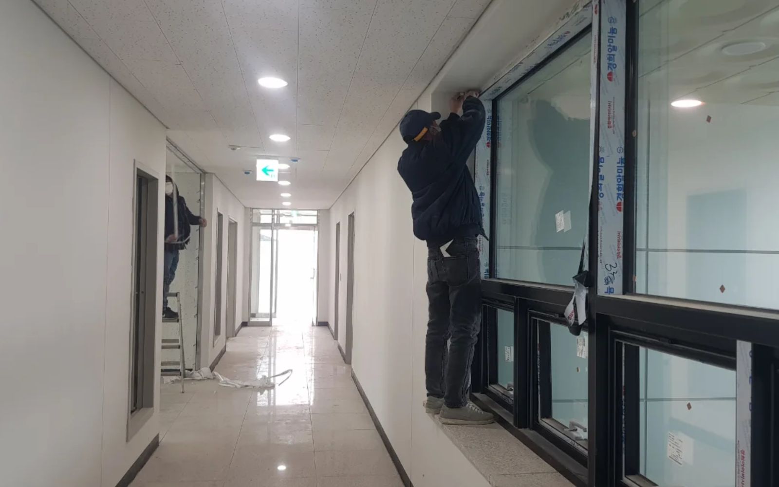 포곡IC 사무실 준공 청소